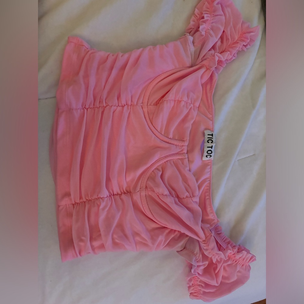 Pink top